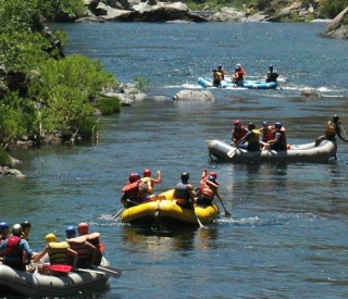 Excursion de rafting